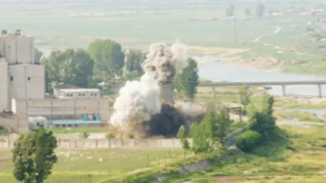 المفاعل النووي لكوريا الشمالية في يونغبون 