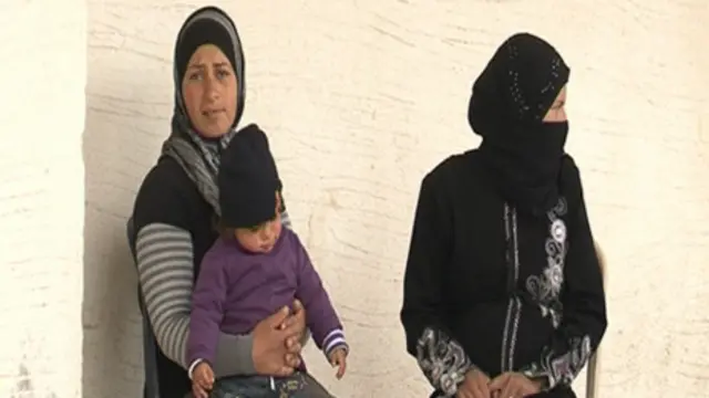 لاجئات سوريات في لبنان