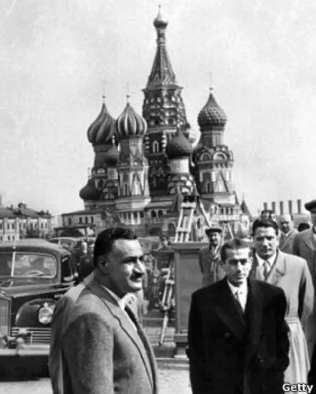 سوریه و مصر در دوران ناصر متحد بوده و طرفدار شوروی بودند