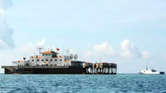 Cơ sở của Trung Quốc tại Đá Vành khăn