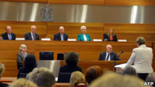 Comissão australiana (Foto AFP)