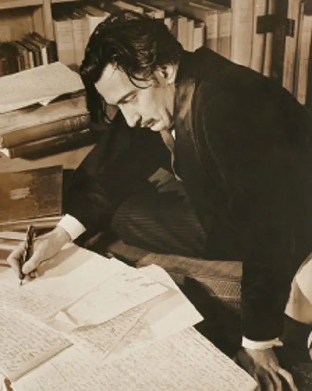 دالی روایتگر زندگی محتوم و تیره و تار انسانی است که گمان دارد در قرن بیستم به اوج پیشرفت و تعالی خود رسیده