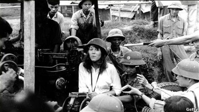 Jane Fonda ở Hà Nội hồi năm 1972