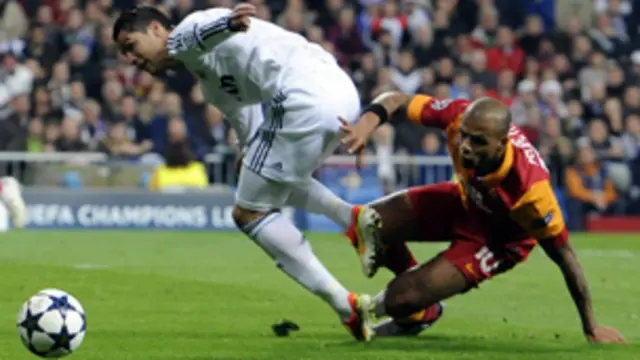 سجل رونالدو هدف ريال الاول