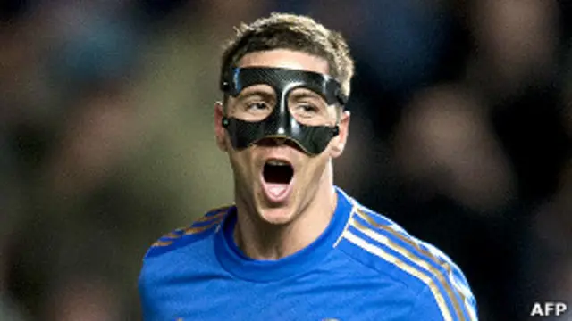 أحرز توريس هدفين لفريقه