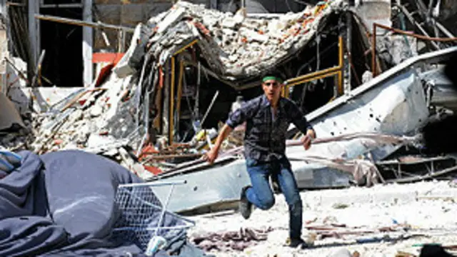 اشتباكات في حلب السورية