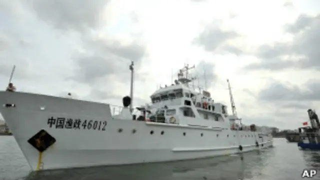 چینی جہاز جنوبی بحیرۂ چین کی متنازع حدود میں گشت کر رہا ہے