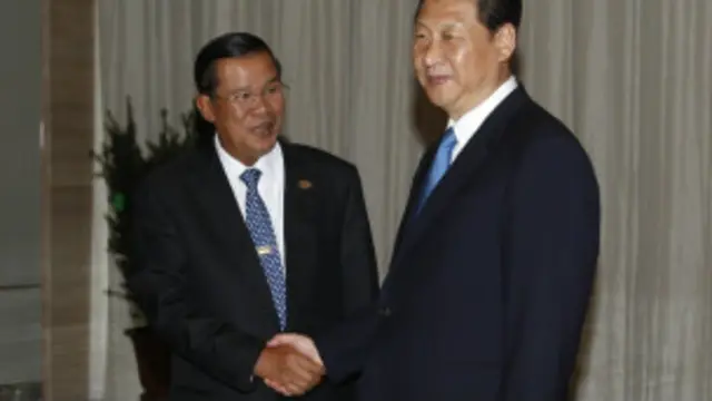 Tập Cận Bình và Hun Sen