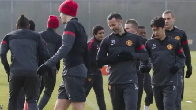 Lapangan latihan Manchester United