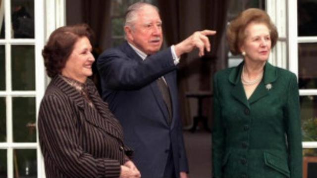 Thatcher con Pinochet