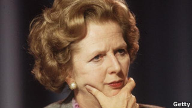 Margaret Thatcher, octubre 1985
