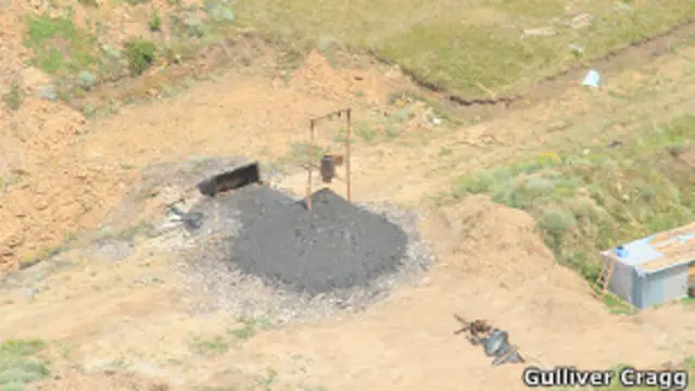 Нелегальная шахта на Украине