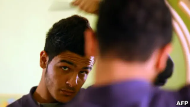 Молодой человек из сектора Газа