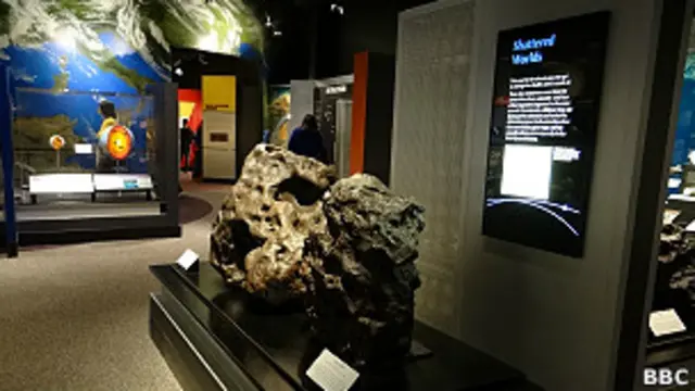 Meteorito no Museupré aposta esporte betHistória Nacional do Instituto Smithsonian (BBC)