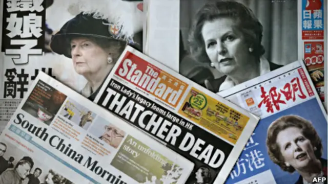 Bà Magaret Thatcher qua đời 08/04/2013