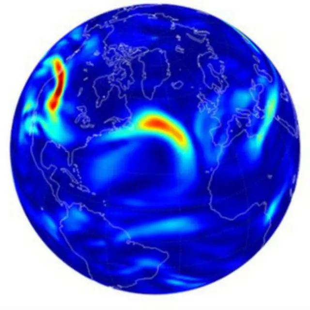 Área do Atlântico Norte afetada por turbulência poderá aumentar
