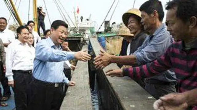 Ông Tập Cận Bình thăm ngư dân