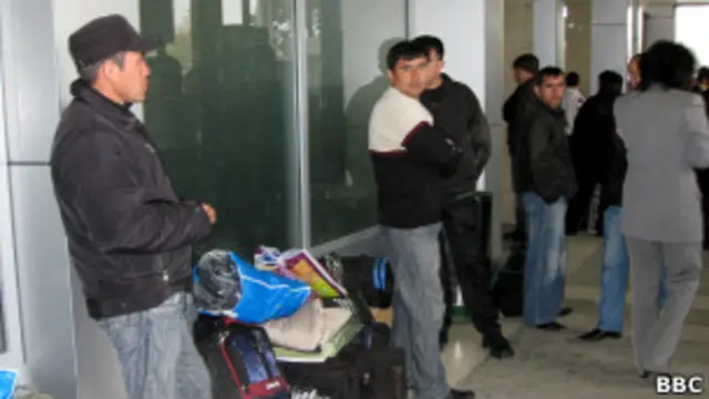 Трудовые мигранты из Таджикистана