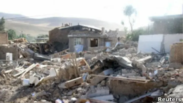 Последствия землетрясения