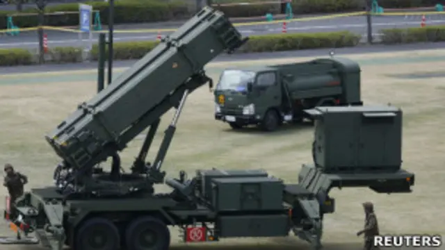 موشک های پاتریوت