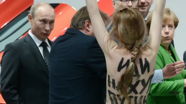 Protesta de FEMEN