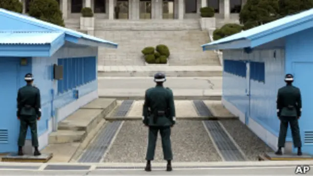 Южнокорейские пограничники