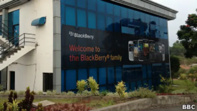 ब्लैकबेरी को इस कैंपस से सीधा लाभ हुआ है