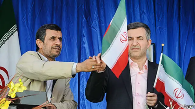 احمدی نژاد و مشایی