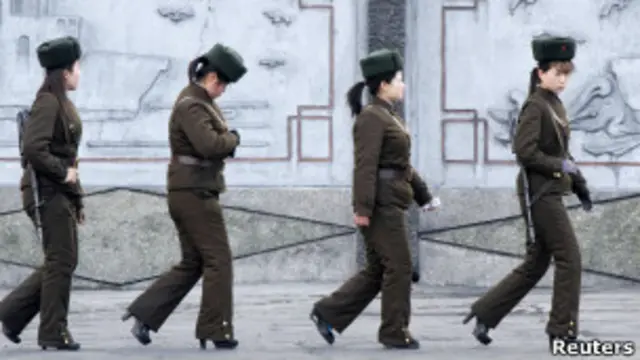 Бойцы северокорейской армии