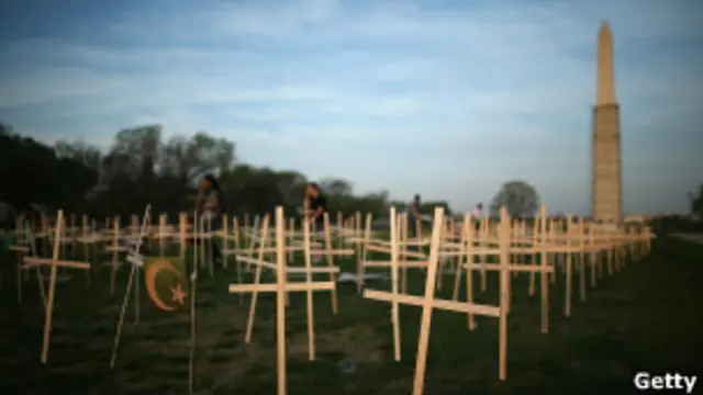 Акции протеста в Вашингтоне