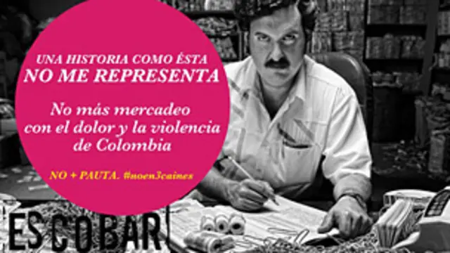 Afiche de la campaña #Noen3caínes. Foto: Cortesía #Noen3caínes