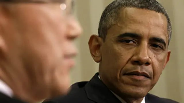 اوباما در ملاقات با بان کی مون