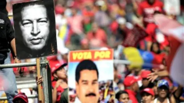 د حکومت د واکمن سوسياليست ګوند له لوري نيکولاس مادورو دغو ټاکنو ته درېدلى او ژمنه يې دا ده چې د ښاغلي چاوېز د سوسياليست ګوند انقلاب ته به دوام ورکوي.