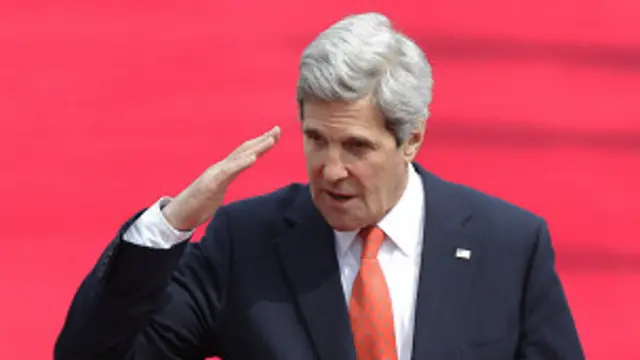 اسیا ته د ښاغلي کیري دغه سفر داسې مهال پیل شوی، چې ویل کېږي، چې پیونګ یانګ د یوه توغندي توغولو ته چمتووالی نیسي.