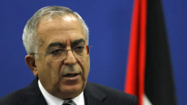 ۶۱ کلن فیاض له ۲۰۰۷ راهیسې د فلسطیني ادارې د لومړي وزیر په توګه دنده تر سره کوله.