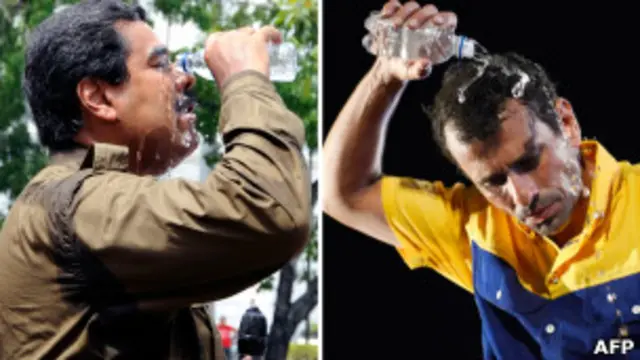 Николас Мадуро и Энрике Каприлес