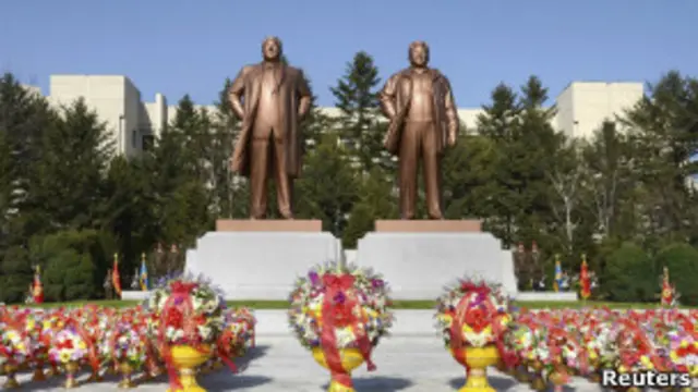 Памятник в Пхеньяне