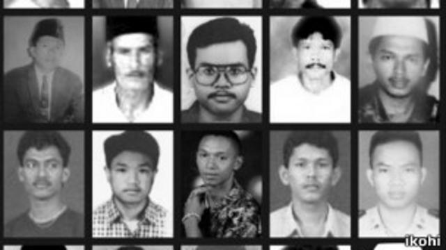 Para aktivis korban penculikan di tahun 1997-1998 yang belum kembali.
