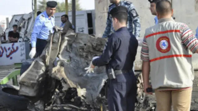 انفجار سيارة في الناصرية