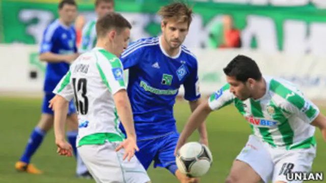 Четвірка лідерів футбольної першості України не змінилася