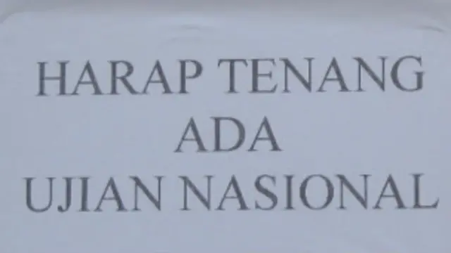 Ujian Nasional