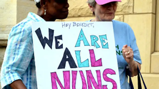 Campaña de apoyo a las monjas en EE.UU. Foto gentileza cta