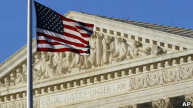 Здание Верховного суда в Вашингтоне