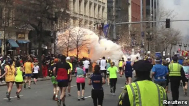 Бостон, взрывы, марафон