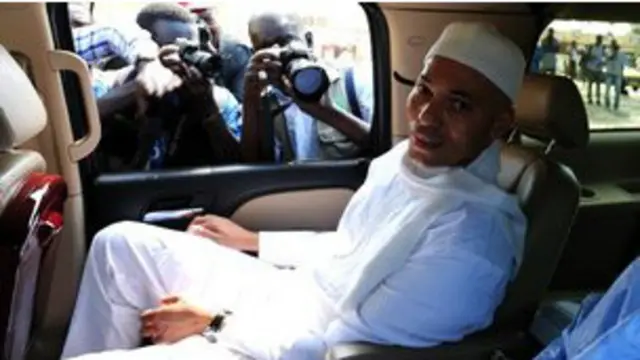 Karim Wade ancien ministre et fils de l'ancien président sénégalais, Abdoulaye Wade