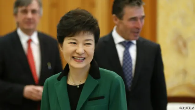 韩国总统朴槿惠（资料图片）