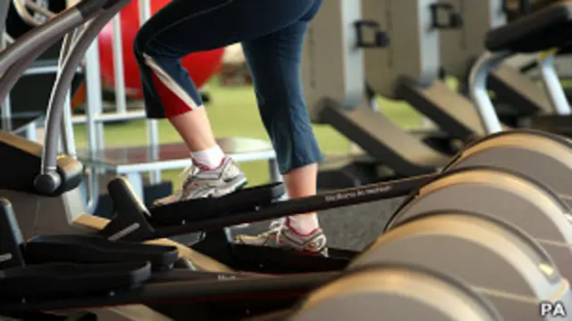 Exercício em academia (PA)