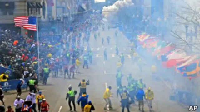 मैराथन के दौरान हुए धमाके 