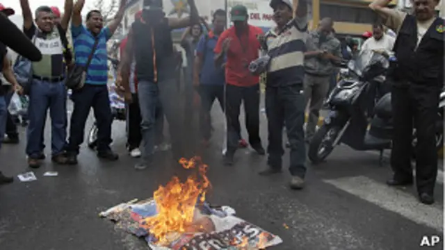 Seguidores del gobierno