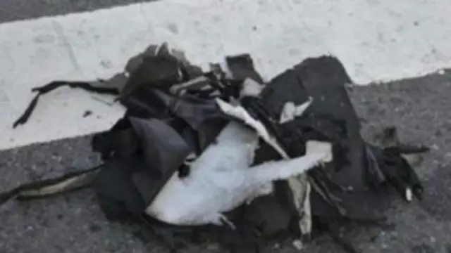 Jakar da aka sanya bam din a cikinta